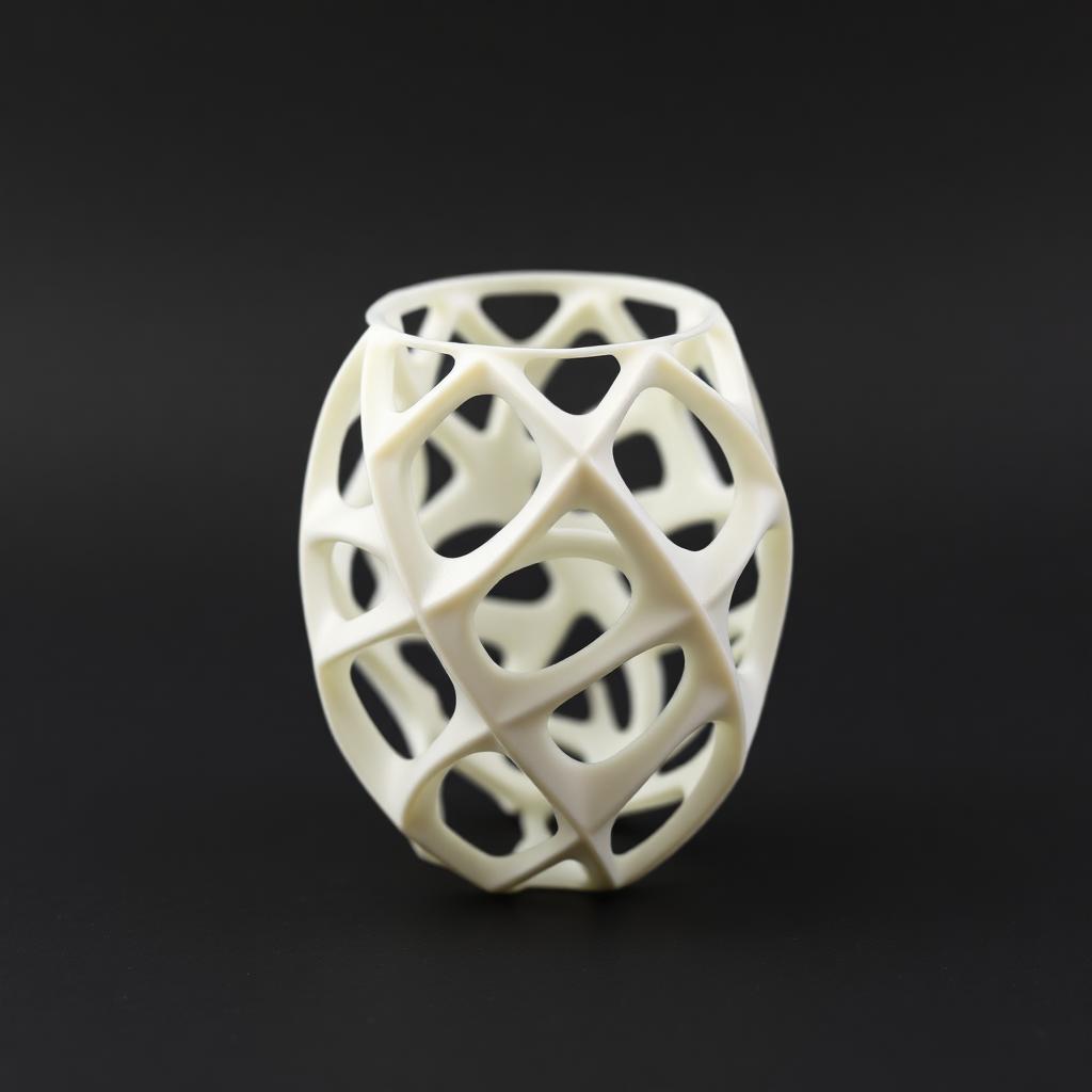 Spiral Lattice Vase